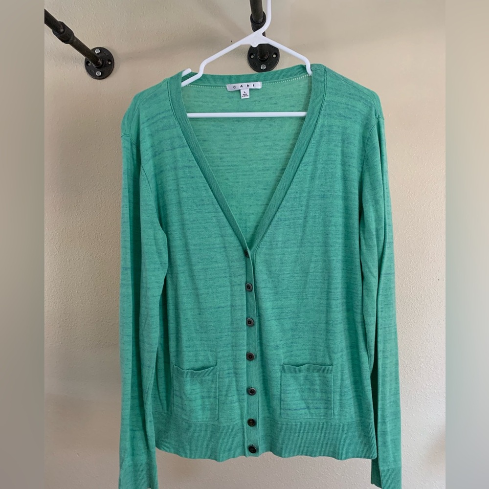 CABI sweater size large
